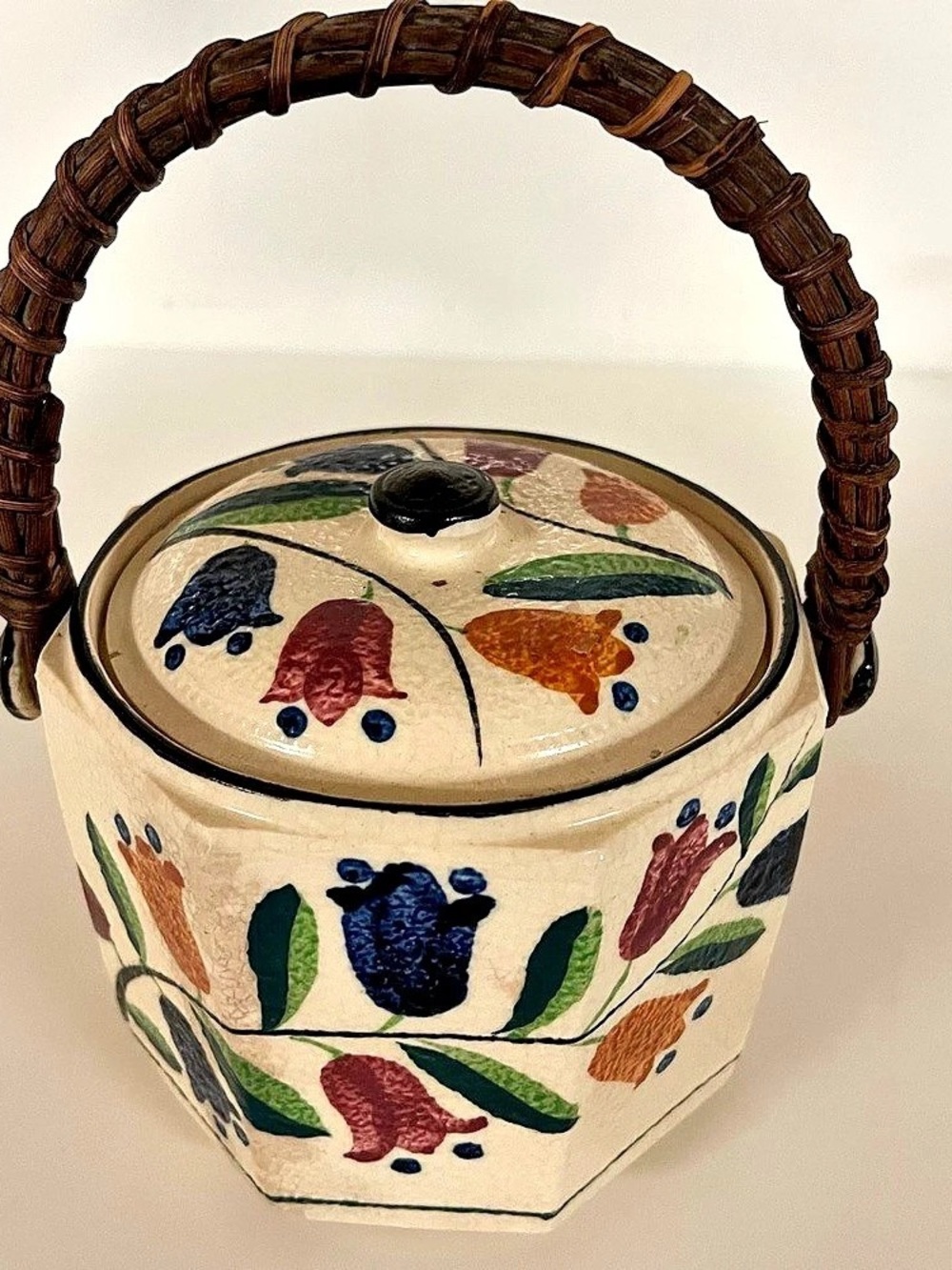 Floral Ceramic Storage - Picture 2 of 4